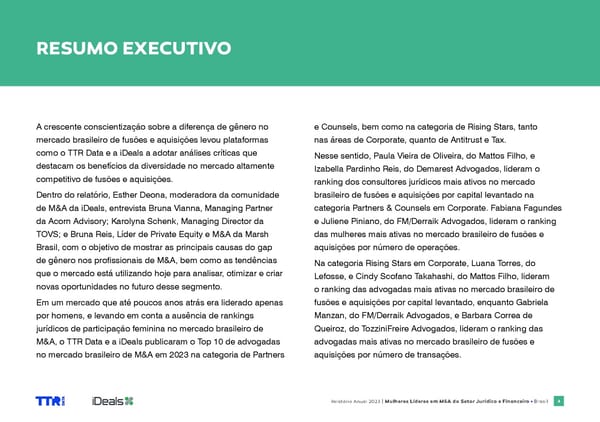 Women in M&A Brazil 2024 - Page 4