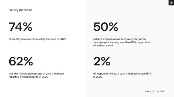 Financial Advisory Salary Survey, Iberia 2023 - Page 15