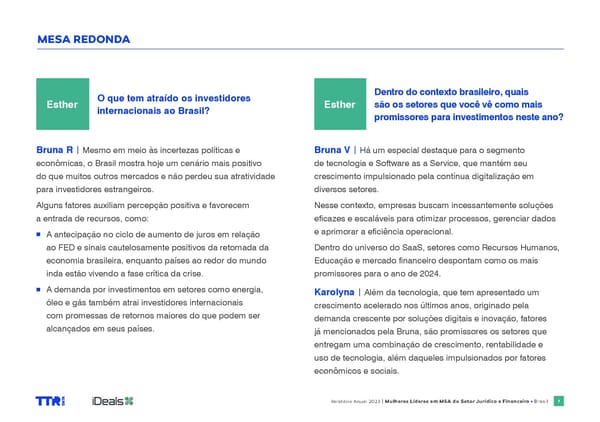 Women in M&A Brazil report 2024 - Page 7