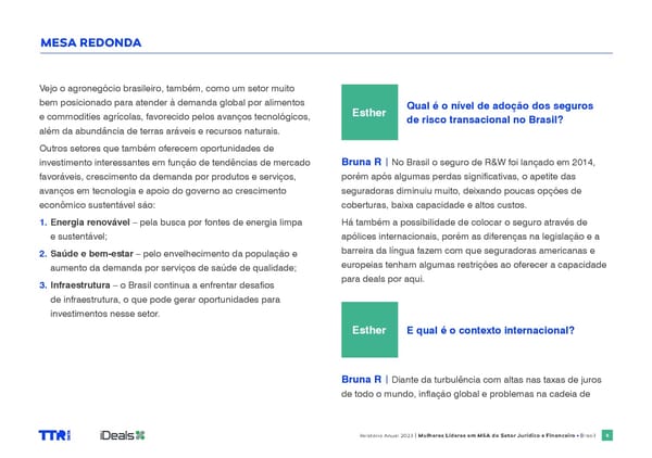 Women in M&A Brazil report 2024 - Page 8