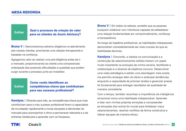 Women in M&A Brazil report 2024 - Page 10