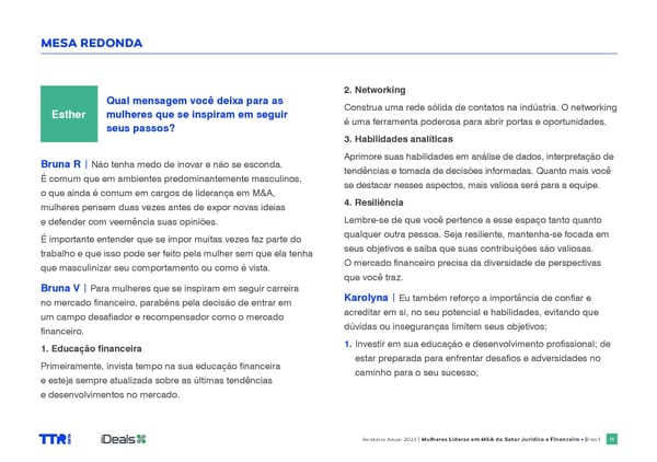 Women in M&A Brazil report 2024 - Page 11